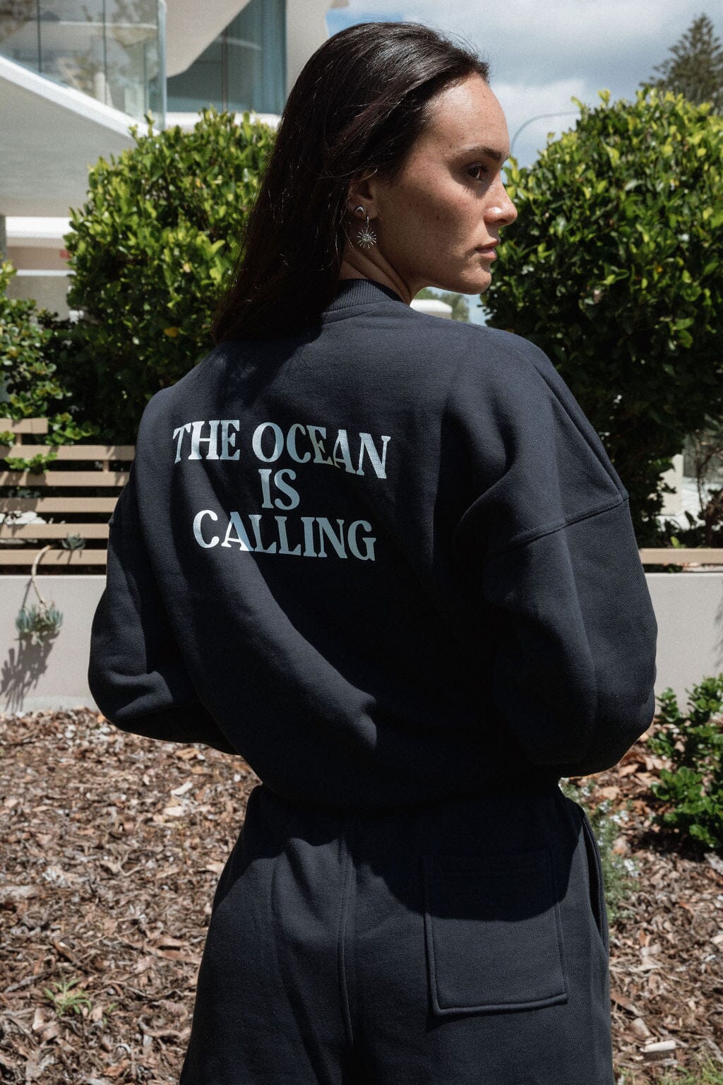 SWEAT OCEAN IS CALLING - BLEU MARINE