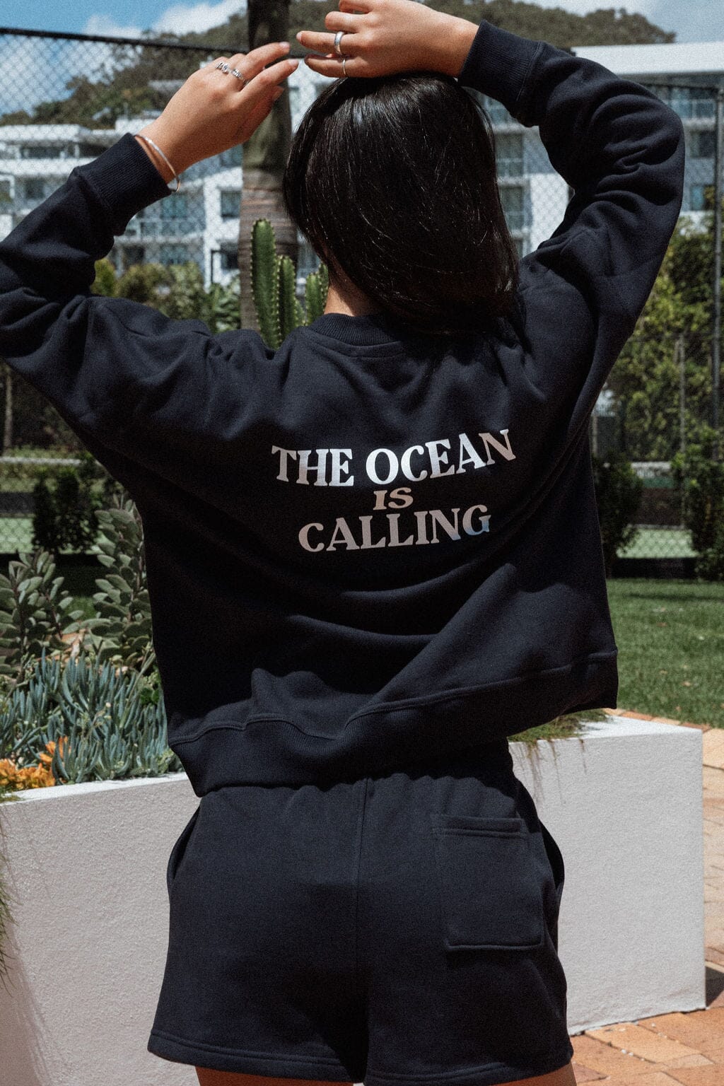 SWEAT OCEAN IS CALLING - BLEU MARINE