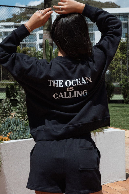 SWEAT OCEAN IS CALLING - BLEU MARINE